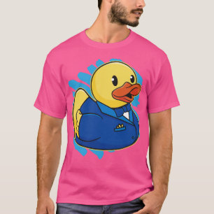 Camiseta Regalo de Boda de pato acuoso de fibra de goma de 