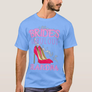 Camiseta Regalo de boda familiar Abuela fabulosa de la novi