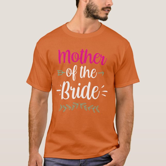 Camiseta Regalo de boda para la madre de la novia en desped (Anverso)