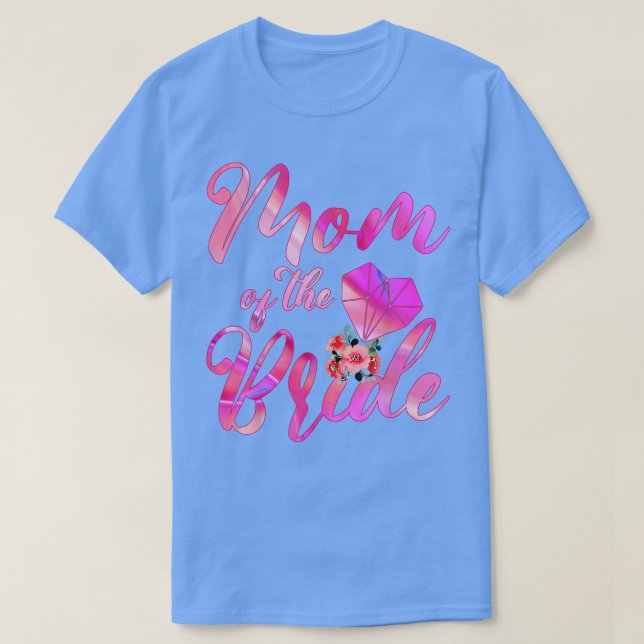 Camiseta Regalo de boda para madre de la novia (Diseño del anverso)