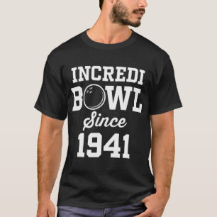 Camiseta Regalo de bolera para Bowler de 81 años de edad 19