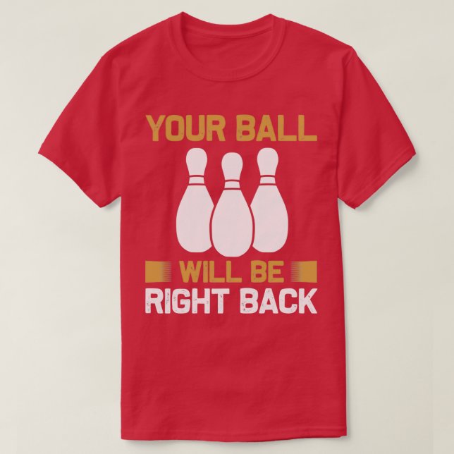 Camiseta Regalo de bolos PINS Pins 4 (Diseño del anverso)
