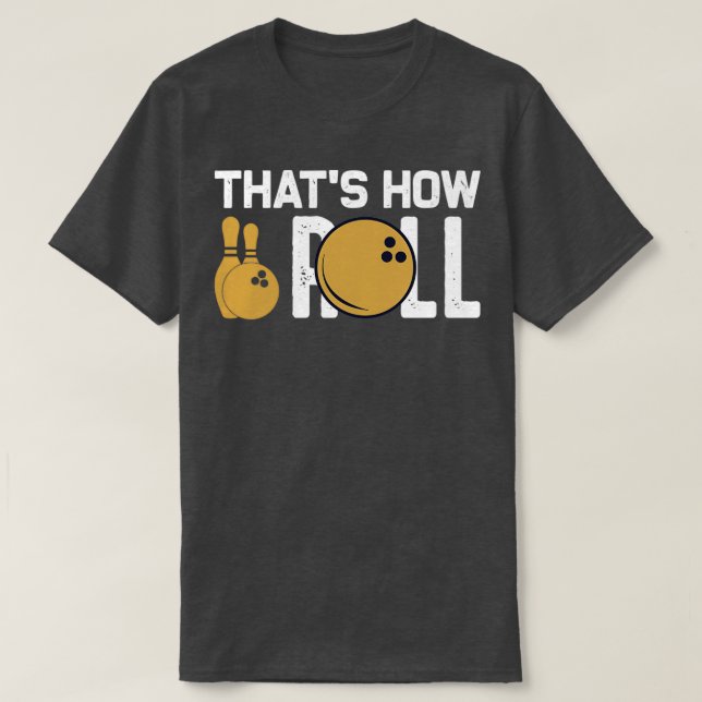 Camiseta Regalo de bolos PINS Pins 6 (Diseño del anverso)