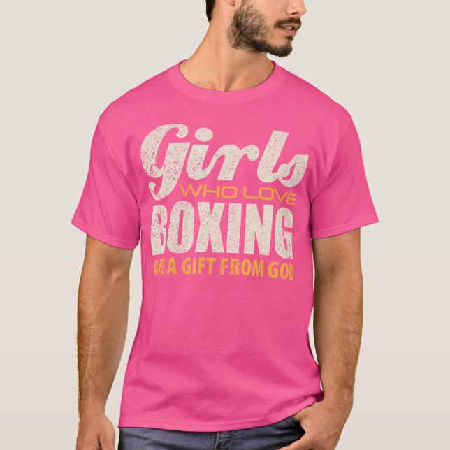 Camiseta Regalo de Boxeo de Novedad de Cita de Boxeo de chi (Anverso)