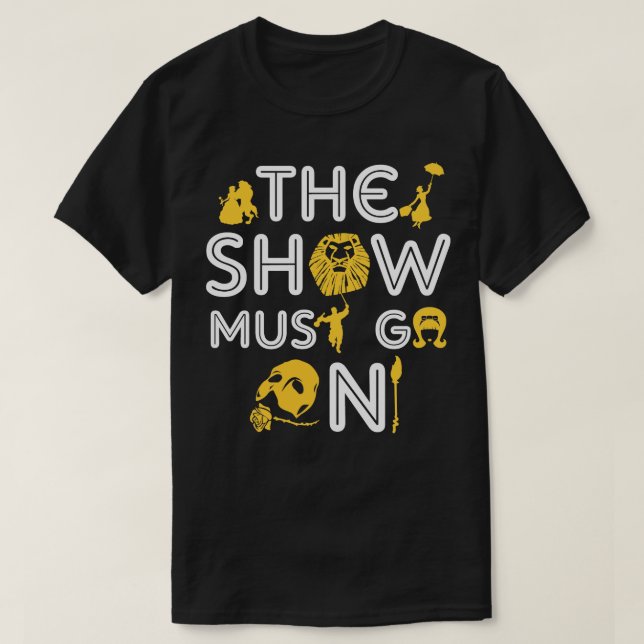 Camiseta Regalo de Broadway (Diseño del anverso)