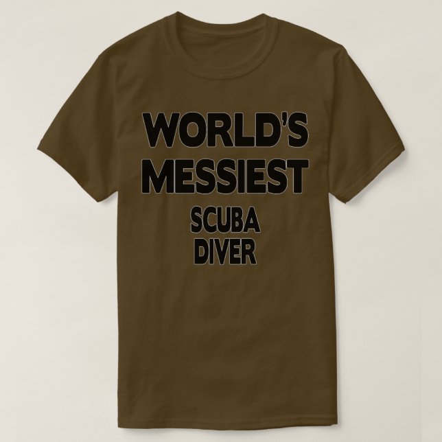 Camiseta Regalo De Buceador Scuba Presente Para Hombres Muj (Diseño del anverso)