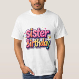 Camiseta Regalo de burbujas de arcoíris para cumpleaños de 