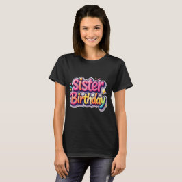 Camiseta Regalo de burbujas de arcoíris para cumpleaños de 