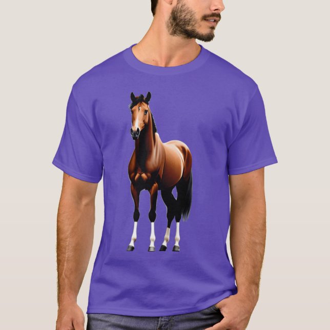 Camiseta Regalo de Caballo de Varsovia en pie (Anverso)