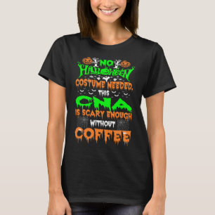 Camiseta Regalo de café con vestuario de Halloween Cna Scar