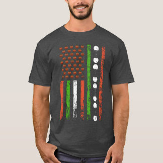 Camiseta Regalo de calabaza de Halloween con bandera de dep
