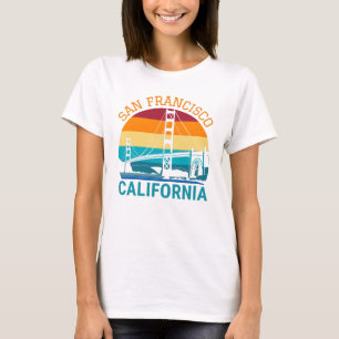 Camiseta Regalo de California del puente Golden Gate de San