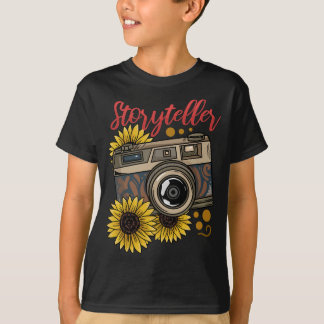 Camiseta Regalo de cámara para fotógrafos de storyteller