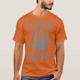 Camiseta Regalo de camarógrafo I Material de película Direc