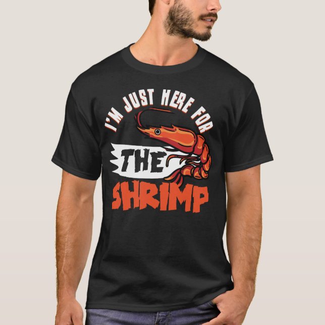 Camiseta Regalo de camarón que amo las gambas hervidas (Anverso)
