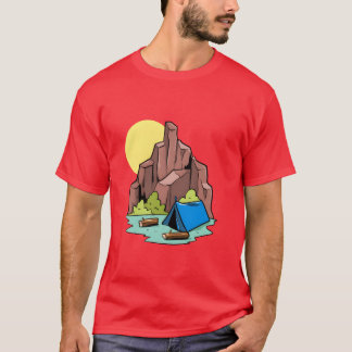Camiseta Regalo de campamento de campamento de campista