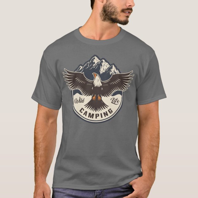 Camiseta REGALO de CAMPAMENTO de VIDA SILVESTRE (Anverso)