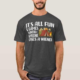 Camiseta Regalo de camping Idea Campista Vacaciones Fogata 