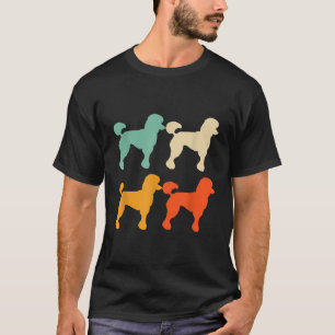 Camiseta Regalo de canapé para perro amante del caniche ret