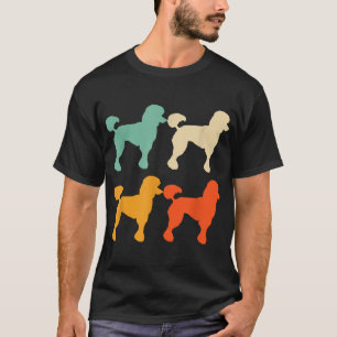 Camiseta Regalo de canapé para perro amante del caniche ret