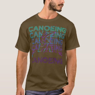 Camiseta Regalo de canoa canoeist canoe retro