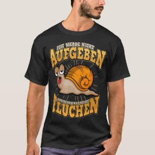 Camiseta Regalo de caracol divertido para correr y hacer se