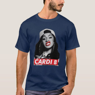 Camiseta Regalo de Cardi B Rapera para fans chica