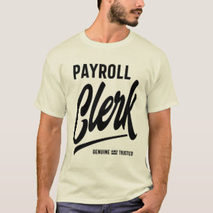 Camiseta Regalo de cargo de empleado de nómina