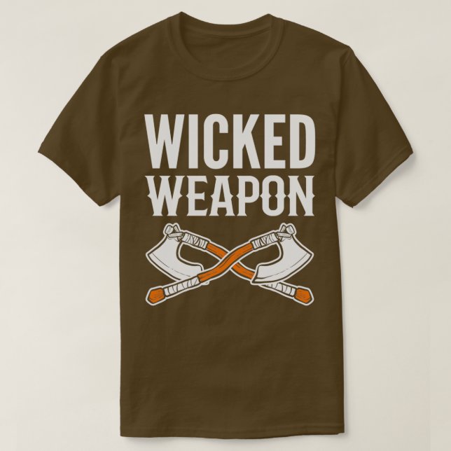 Camiseta Regalo de carpintero de armas malintencionadas (Diseño del anverso)