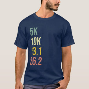 Camiseta Regalo de carrera de 10k de media maratón de 5k Vi