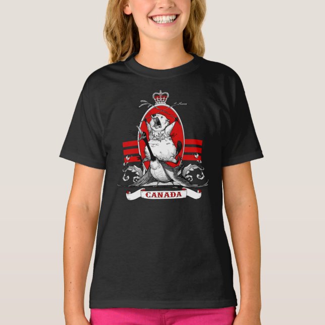 Camiseta Regalo de castores gritando para fans, hombres y m (Anverso)