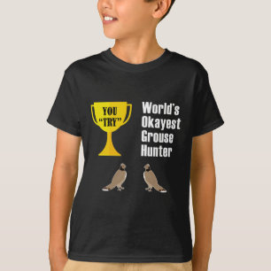 Camiseta Regalo de Caza de Urogallo - Divertido Cazador Oka