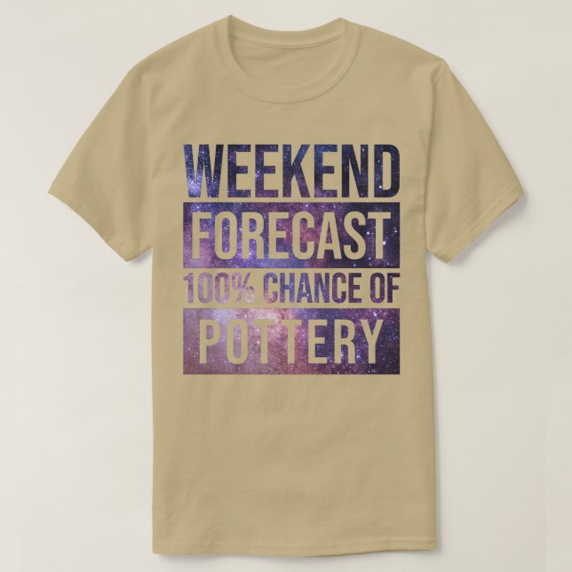 Camiseta Regalo de cerámica Predicción de la cerámica 1 (Diseño del anverso)