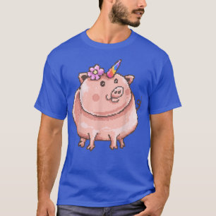 Camiseta Regalo de cerdo unicornio lindo cumpleaños present