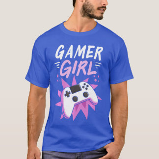 Camiseta Regalo de chica jugadora de juegos de transmisión 