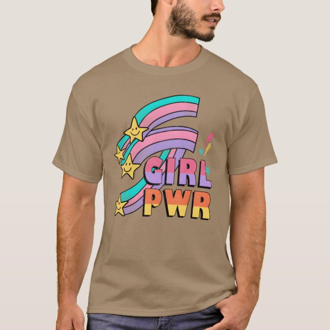 Camiseta Regalo de Chica PWR (Anverso)