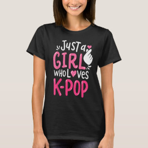 Camiseta Regalo de Chicas de música K-Pop