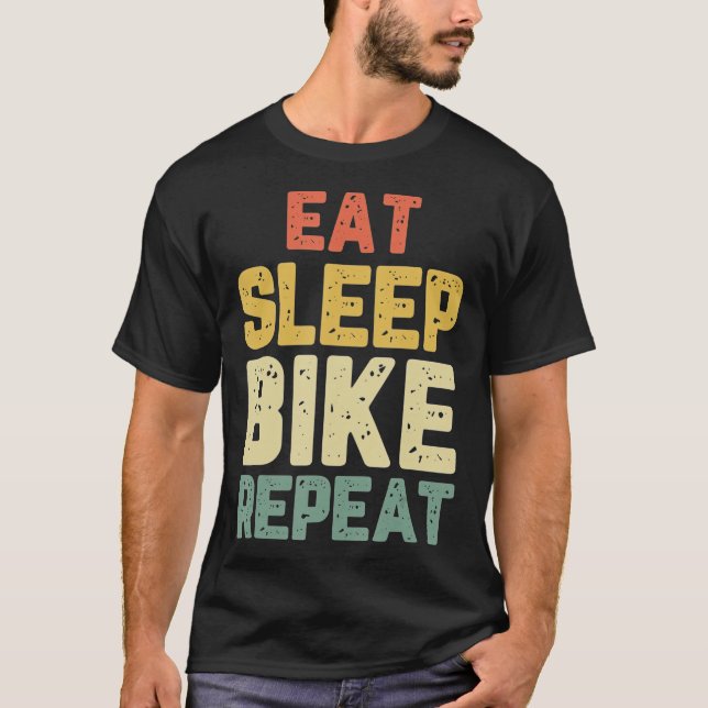 Camiseta Regalo de ciclismo de ciclismo de bicicleta para d (Anverso)