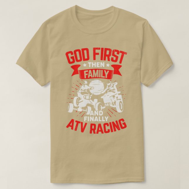 Camiseta Regalo de ciclismo de cuatro ruedas de Carreras At (Diseño del anverso)