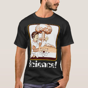 Camiseta Regalo de ciencia vintage divertida bomba atómica 