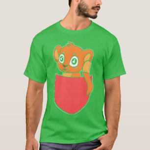 Camiseta Regalo de científico animal de guepardo lindo niño