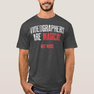 Camiseta Regalo de cineasta de vídeo mágico