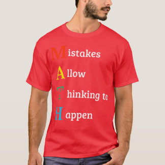 Camiseta Regalo de cita de matemáticas para niño de escuela
