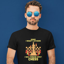 Camiseta Regalo de cita divertida de ajedrez para jugadores