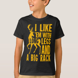 Camiseta Regalo de cita divertida de caza de venados para c