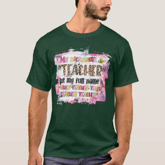 Camiseta Regalo de citas de maestro