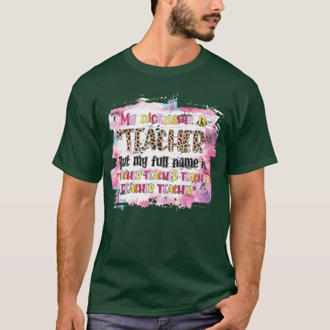 Camiseta Regalo de citas de maestro (Anverso)