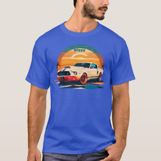 Camiseta Regalo de coche deportivo retro