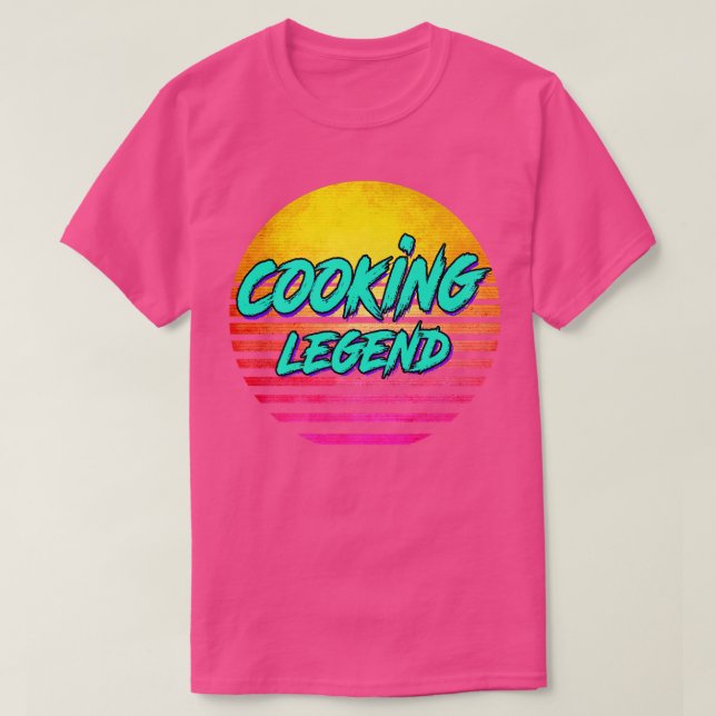 Camiseta Regalo de cocina retro (Diseño del anverso)