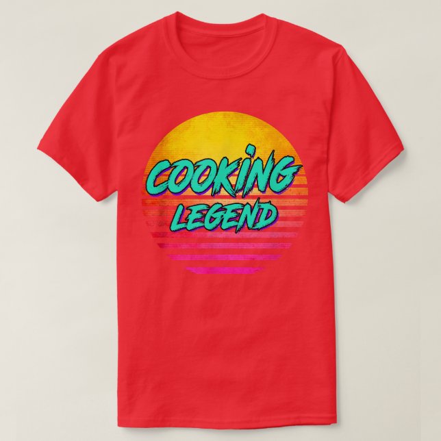 Camiseta Regalo de cocina retro (Diseño del anverso)